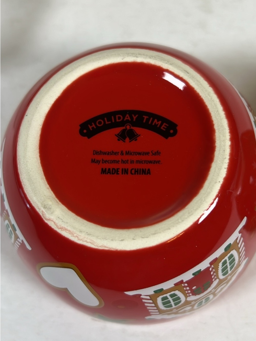 Holiday Time Red & Green Gingerbread Stackable Measuring Cups Set - Picture 7 of 14